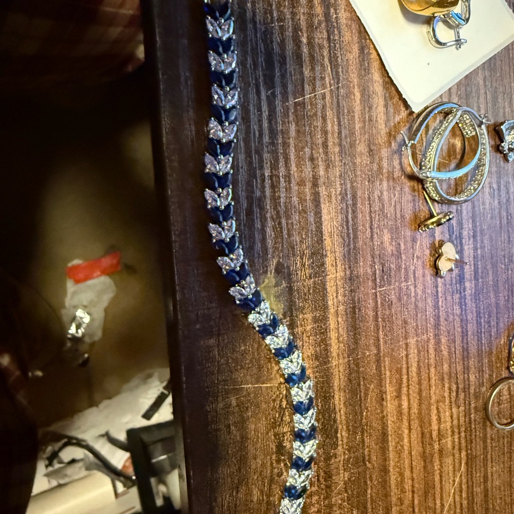 Sapphire Tennis Bracelet